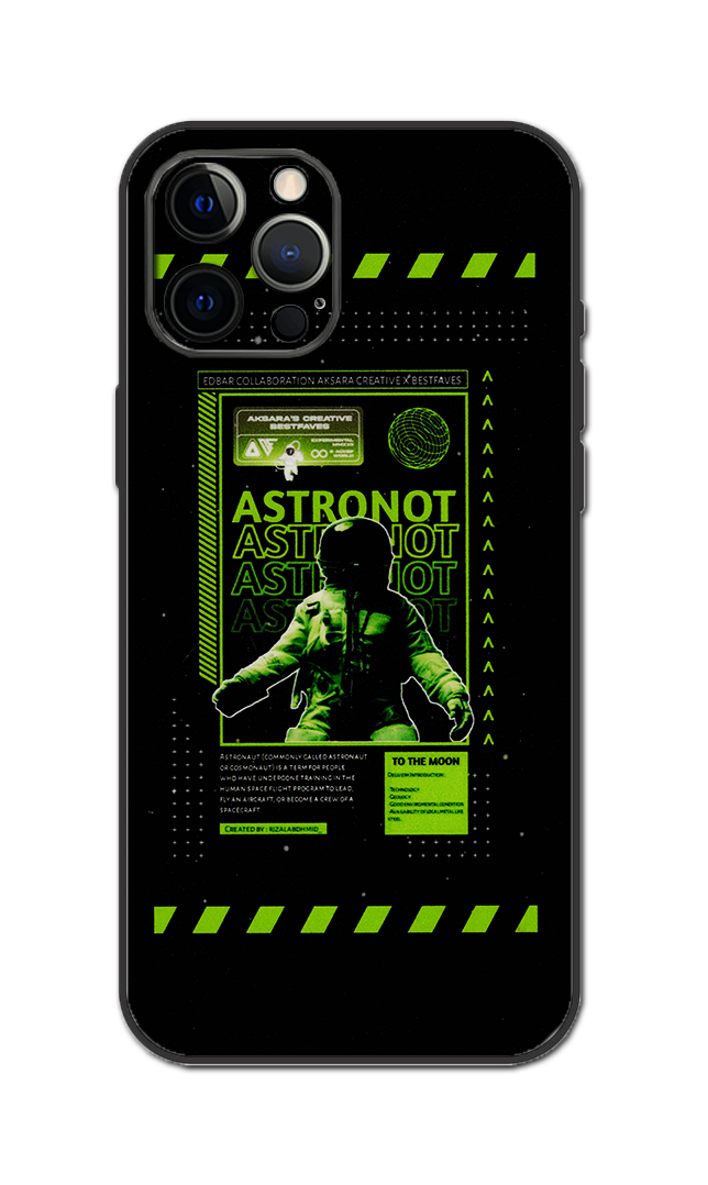 Astronaut Embossed Quality Skin For All Model