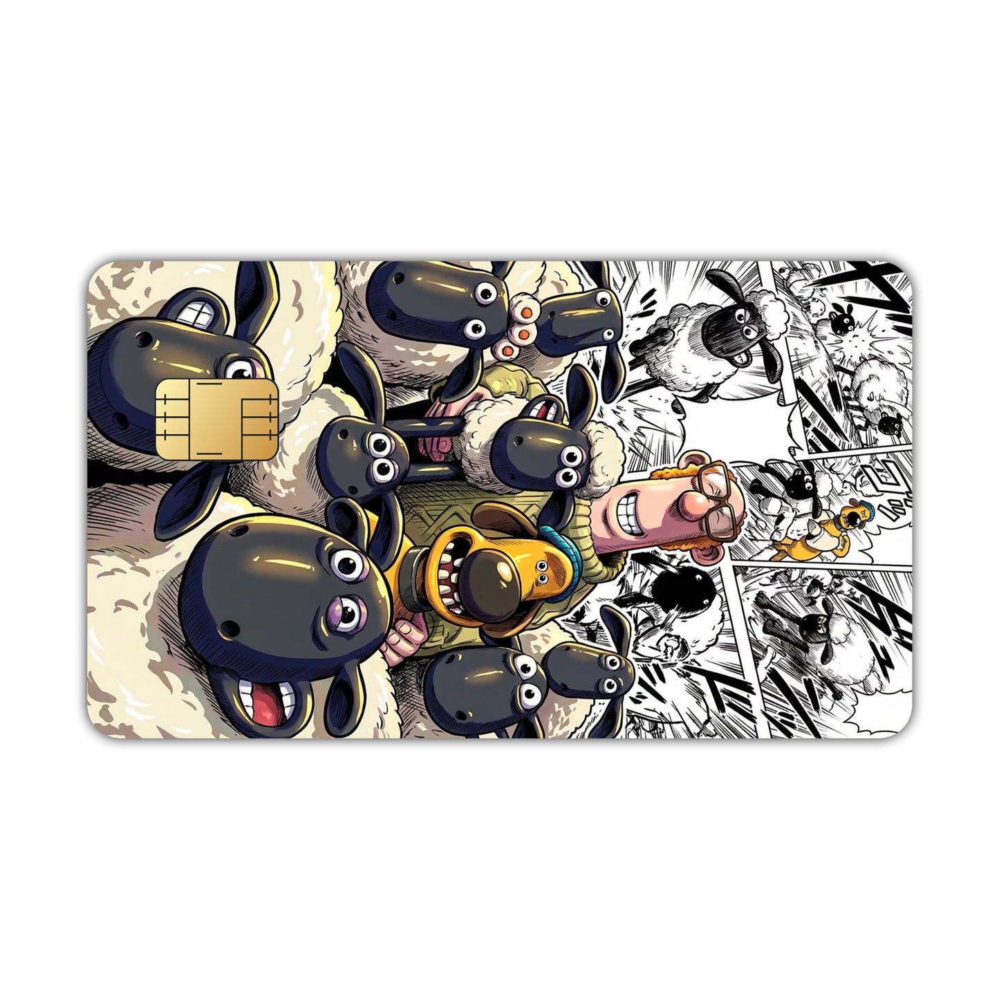 Shaun the Sheep Card Skin