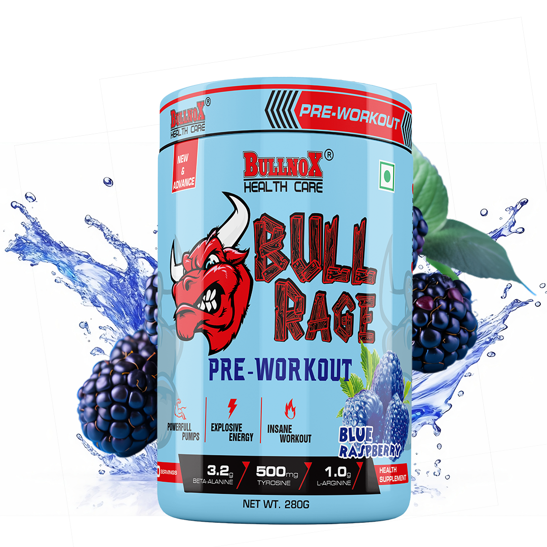Bullnox Bull Rage Pre Workout 40 Serving (280 g, Mango)