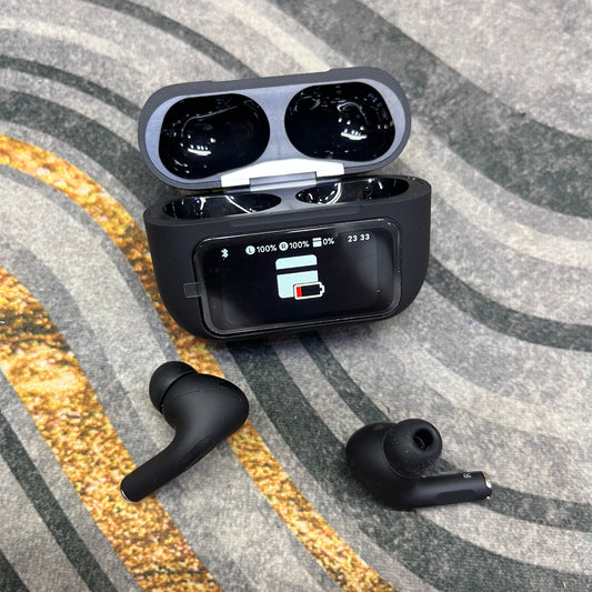 AirBuds With Display With Long Lasting Battery