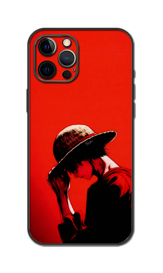 Luffy Embossed Quality Skin For All Model