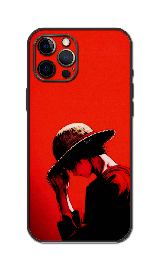 Luffy Embossed Quality Skin For All Model