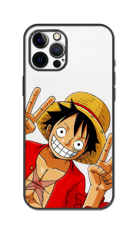 Luffy Embossed Quality Skin For All Model