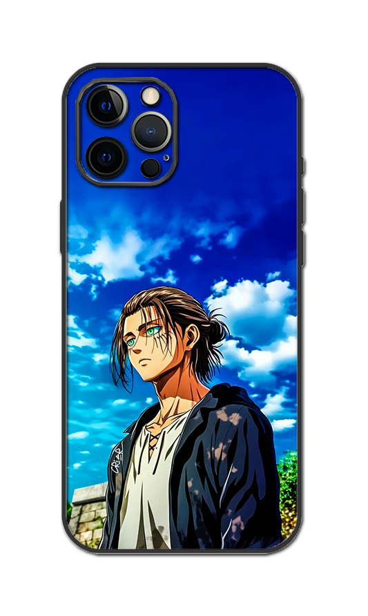 Eren Yeager From Attack on Titan High Quality Mobile Skin