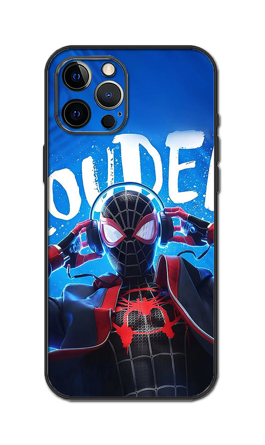Marvel Spider-Man Into the Spider-Verse Miles Morales City High Quality Phone Skin