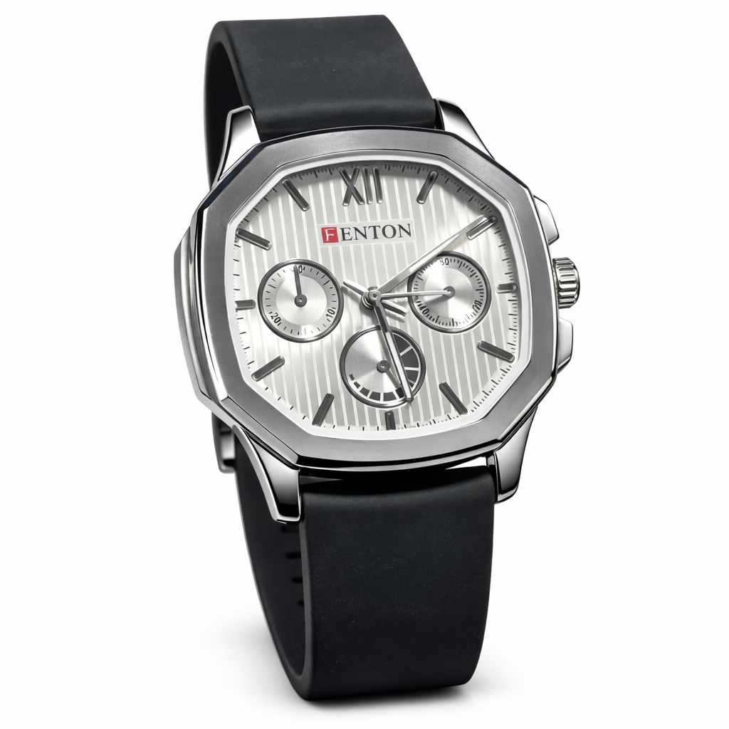 FENTON Noir Octa Chronograph watch