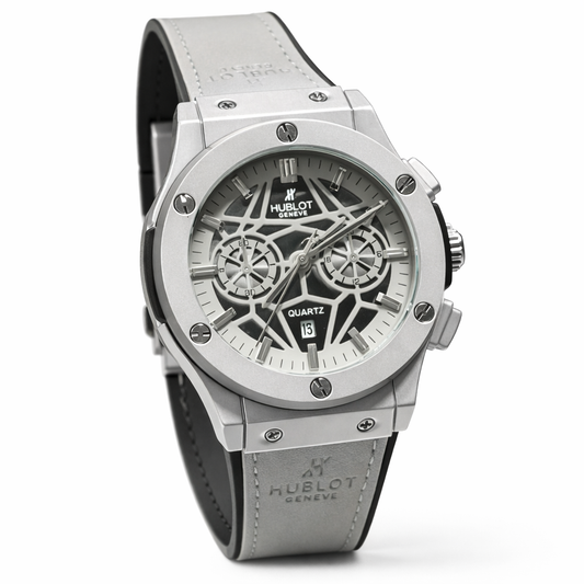 Hublot Leather Strap Watch