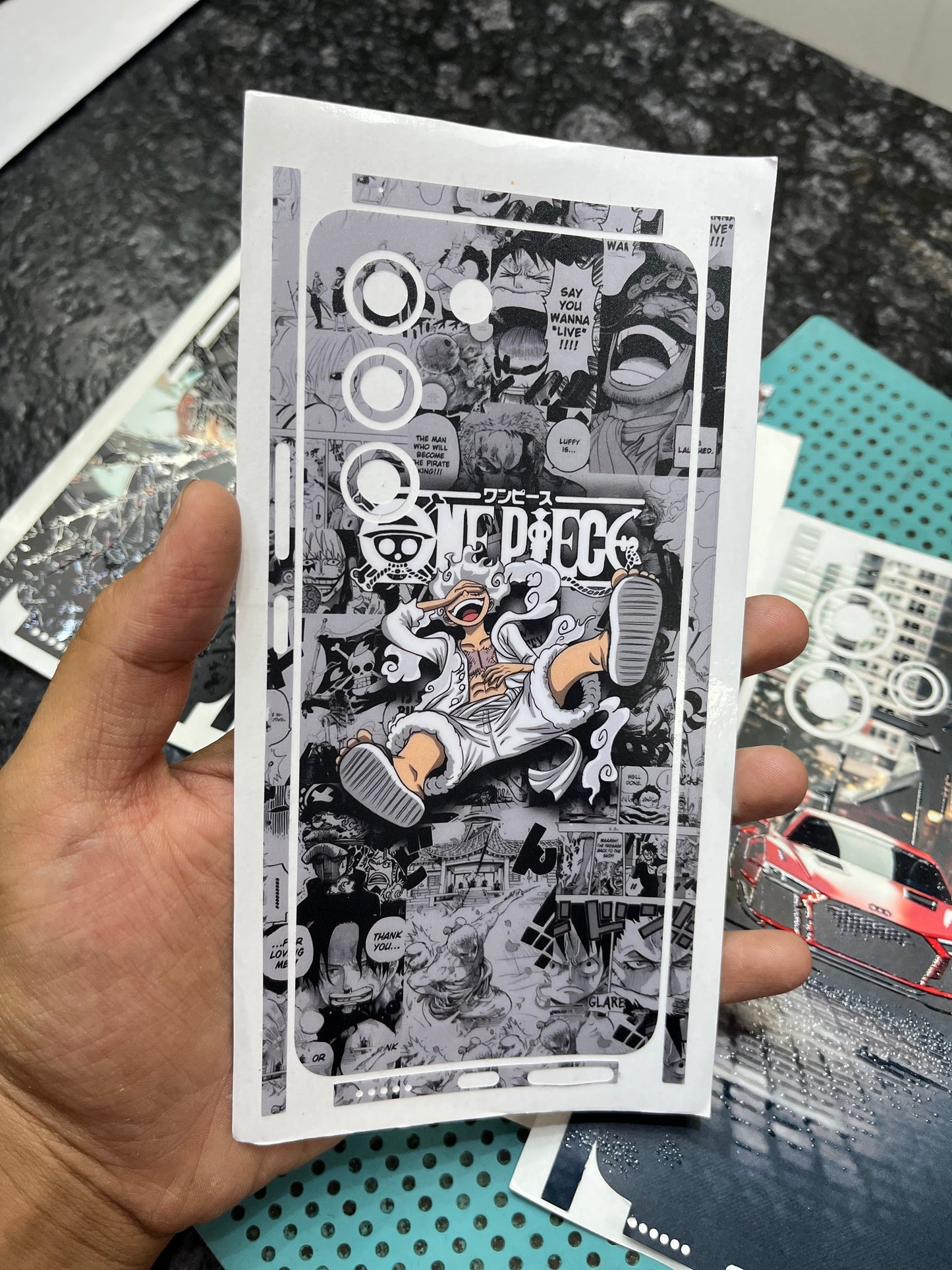 VIVO T3 5G Monkey D Luffy Colourful Mobile Skin