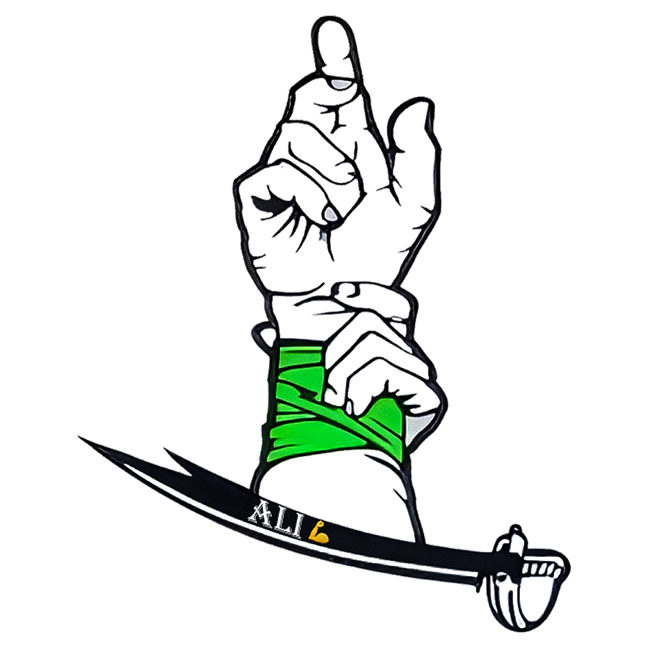 Ali High Gloss Sticker