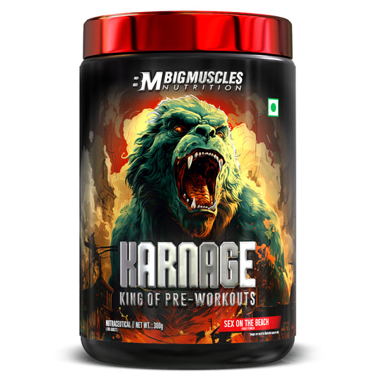 Big Muscle Karnage Red Pre workout 300gm