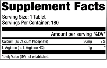 GATSPORTS L-ARGININE - 180 Tablets