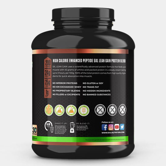 5XL LEAN GAIN GAINER 3KG