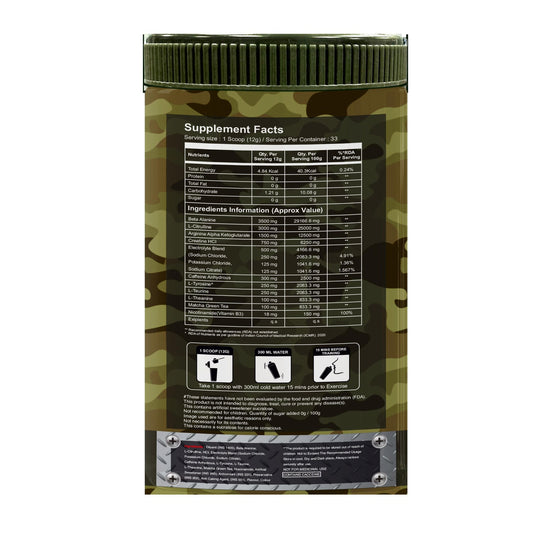 Bigflex Nuke Pre workout Powder (400 Gm)