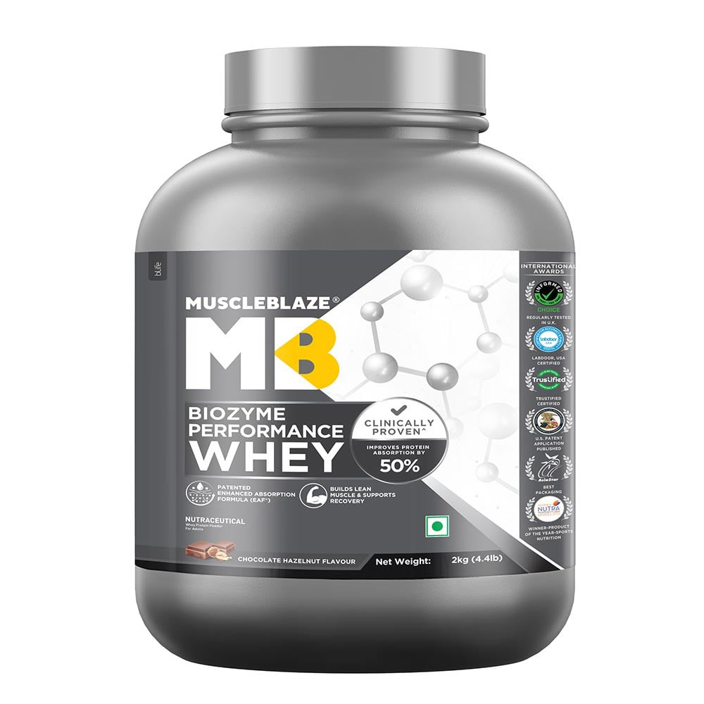 MuscleBlaze Biozyme Performance Whey 2KG